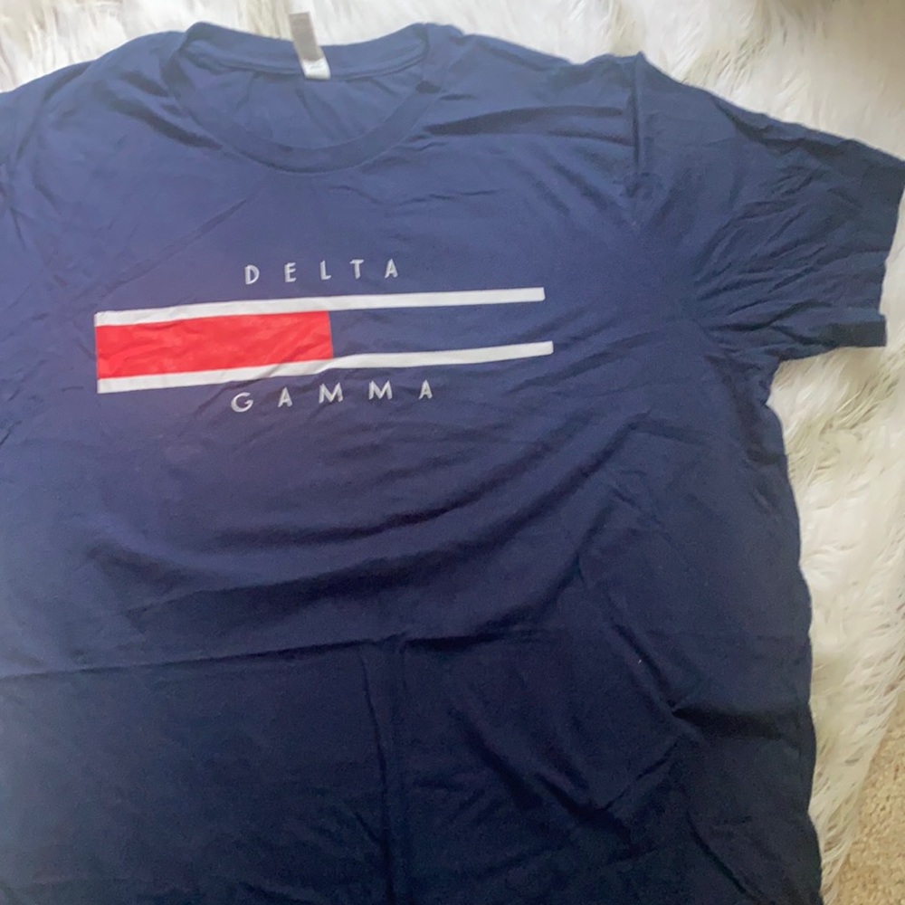 Delta gamma Tommy Hilfiger inspired shirt